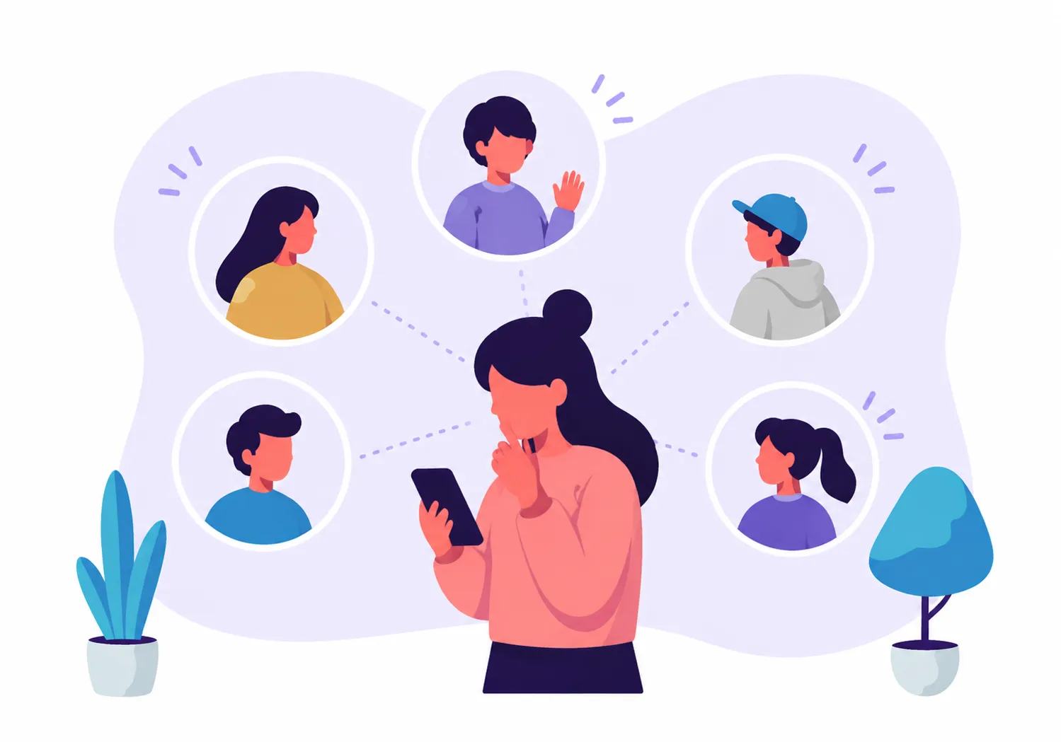 SNSの役割：新しい人に出会うための場所