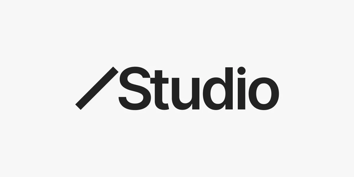 studioのロゴ